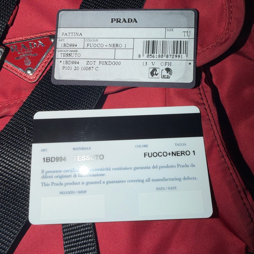 Prada Scarlet Messenger Bag - Picture 8 of 10